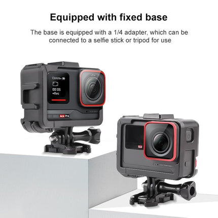 Insta360 Ace / Ace Pro Dual Cold Shoe Cage Expansion Adapter