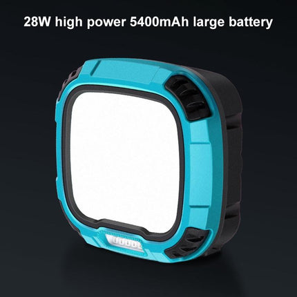 28W Waterproof Led Work Light With 136 Leds For Photography And Fill Light - Blue