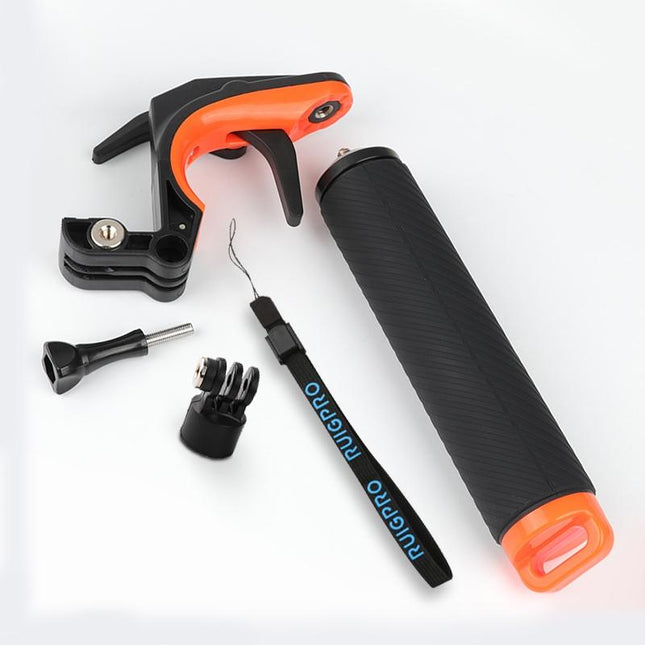 Floating Hand Grip For Gopro Hero8 With Shutter Trigger And Anti-Lost Strap