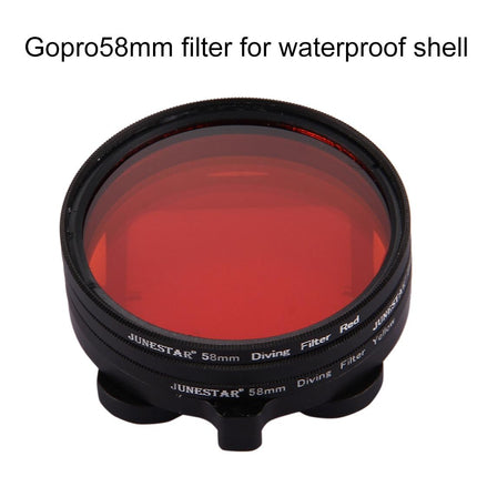 Underwater Lens Filter For Gopro Hero7 / 6 / 5 - 58Mm