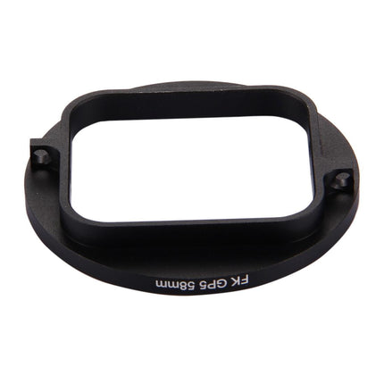 3-In-1 58Mm Round Uv Filter With Cap For Gopro Hero7 / 6 / 5