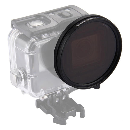 3-In-1 58Mm Round Cpl Lens Filter For Gopro Hero7 / 6 / 5 With Cap