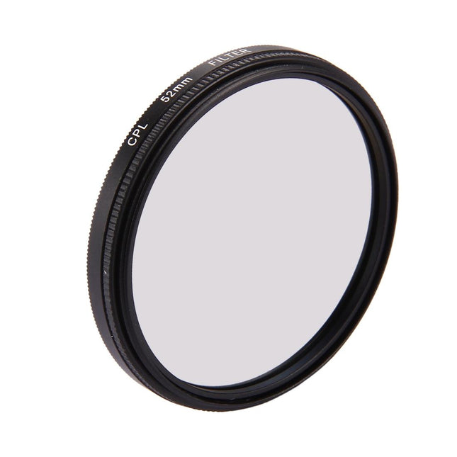 3-In-1 52Mm Round Cpl Lens Filter For Gopro Hero7 With Cap