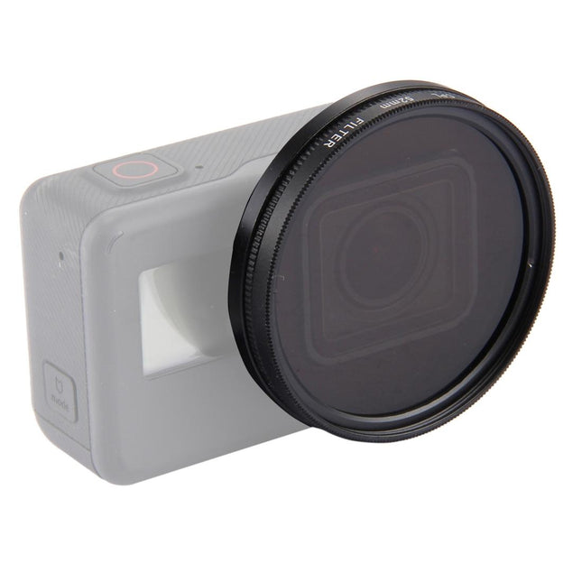 3-In-1 52Mm Round Cpl Lens Filter For Gopro Hero7 With Cap