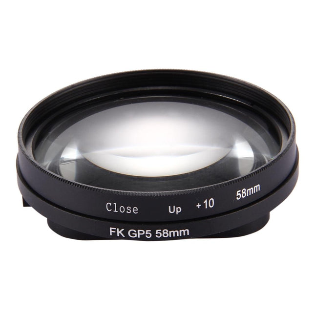 10X Close Up Lens Filter For Gopro Hero7 / 6 / 5 - 58Mm Dual Function