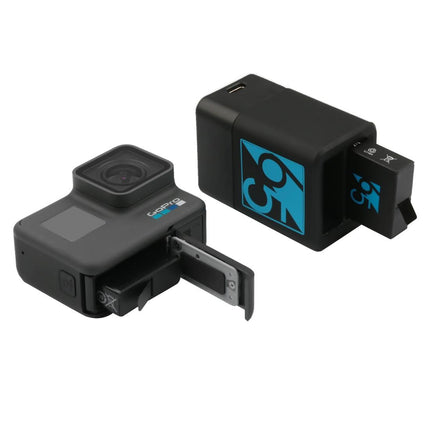 Usb-C Dual Battery Charger For Gopro Hero6 / 5 With Cable