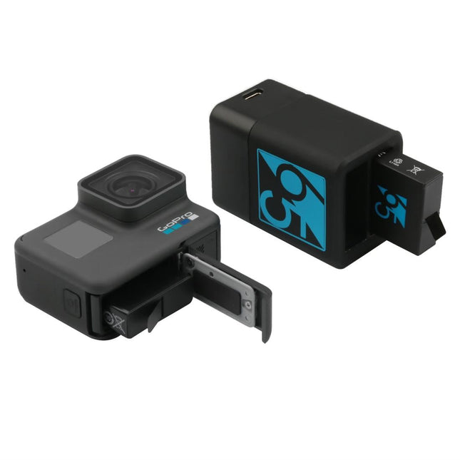 Usb-C Dual Battery Charger For Gopro Hero6 / 5 With Cable