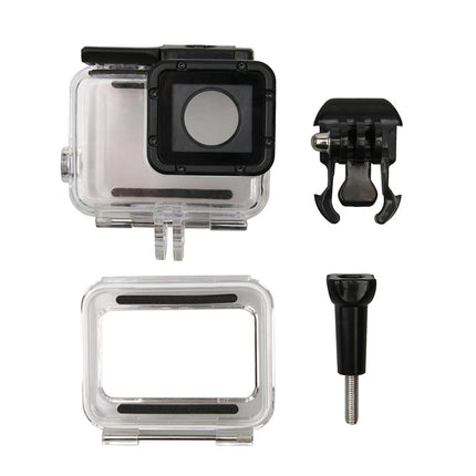 Gopro Hero6 / 5 Hollow Back Cover With Mount And Screw