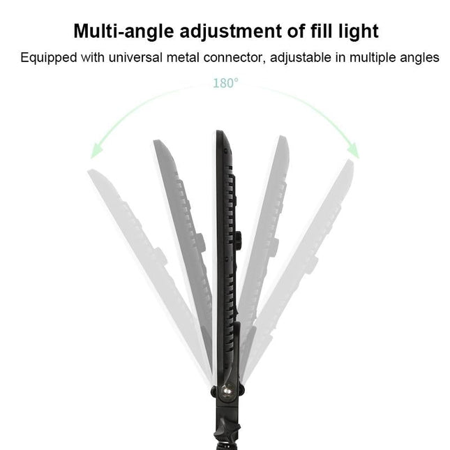 600 Led Flat Fill Light With Remote & Display - Ttv-600