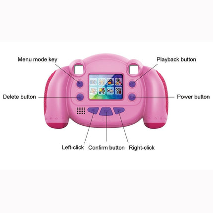 2.0 Inch Hd Screen Digital Children Camera - Pink 3Mp