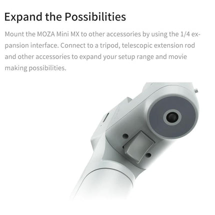 Foldable 3-Axis Gimbal For Action Camera And Smartphone - Grey