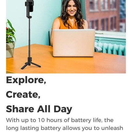 Portable Smartphone Gimbal Stabilizer - Foldable Green