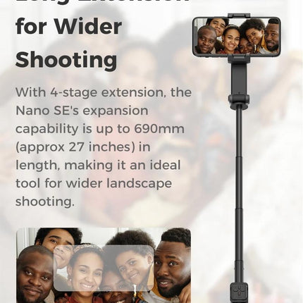 Portable Smartphone Gimbal Stabilizer - Foldable Green