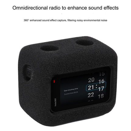 Insta360 Ace Sponge Foam Housing Case For Windshield