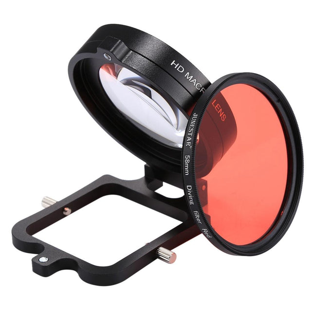 16X Macro Lens Filter For Gopro Dive Housing 58Mm