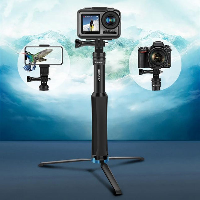Telescopic Selfie Stick For Action Cameras