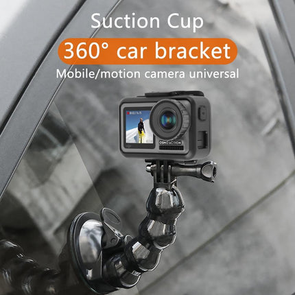 Universal Suction Cup Mount For Gopro And Other Action Cameras