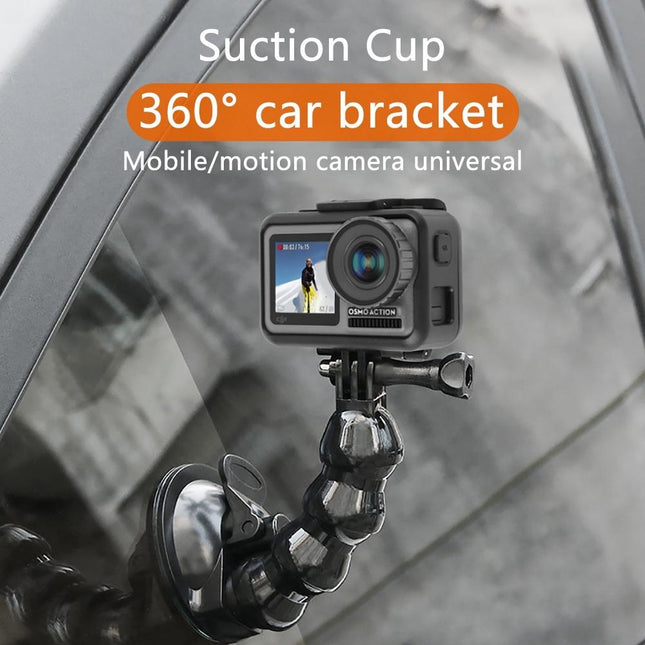 Universal Suction Cup Mount For Gopro And Other Action Cameras