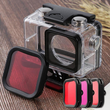 Waterproof Diving Case Kit For Dji Action 1 With Lens Filter - Underwater