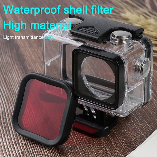 Waterproof Diving Case Kit For Dji Action 1 With Lens Filter - Underwater