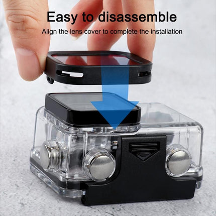 Waterproof Diving Case Kit For Dji Action 1 With Lens Filter - Underwater