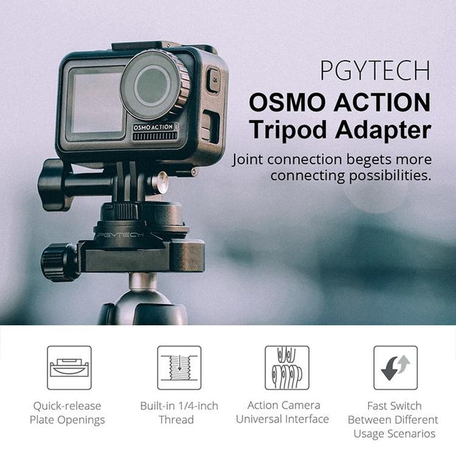Universal Tripod Adapter For Dji Action Camera