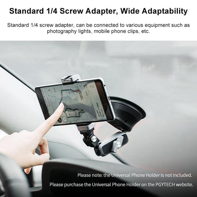 Universal Suction Cup Phone Holder For Action Cameras
