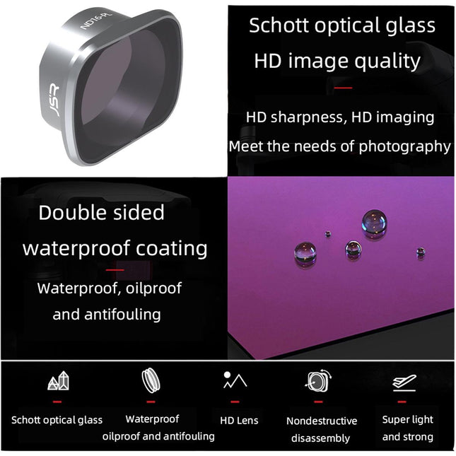 Aluminum Alloy Frame For Dji Fpv Lens Filter