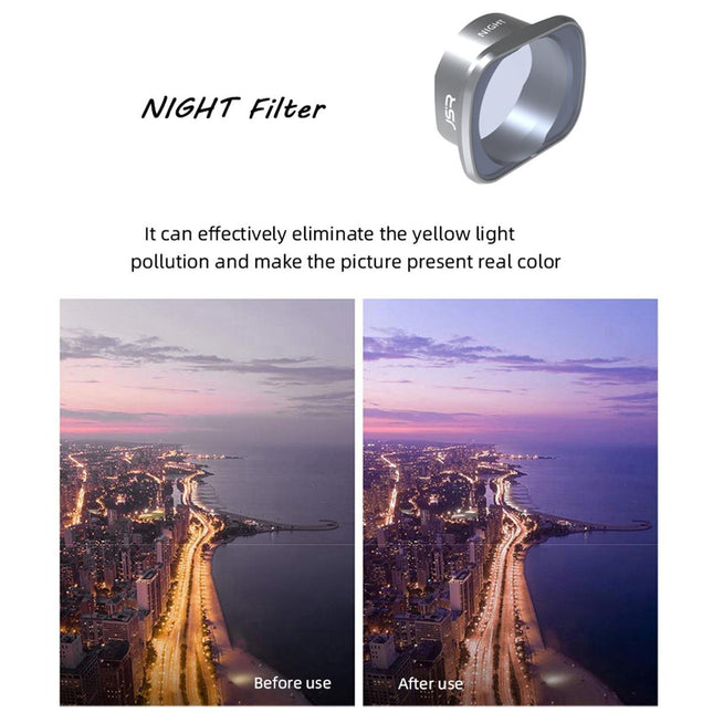 Aluminum Alloy Light Pollution Filter For Dji Fpv