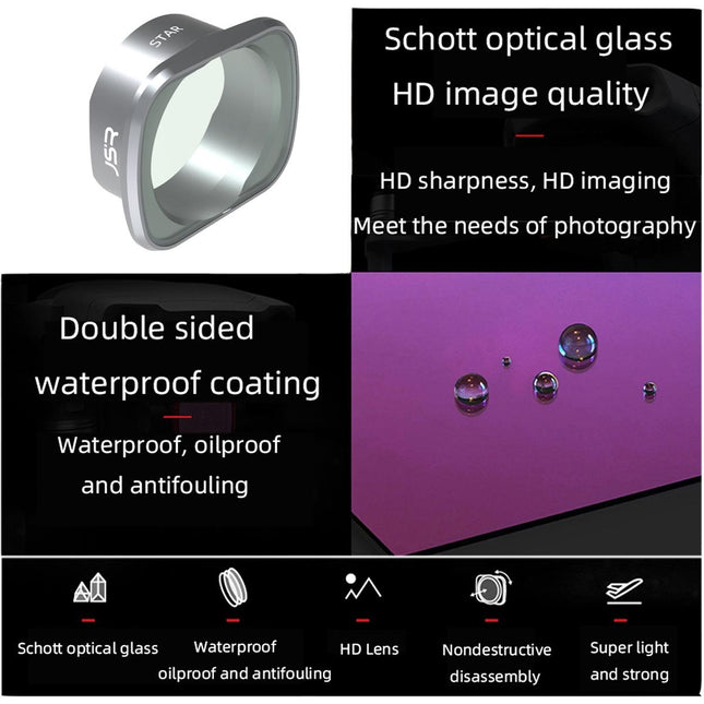 Aluminum Alloy Effect Lens Filter For Dji Fpv