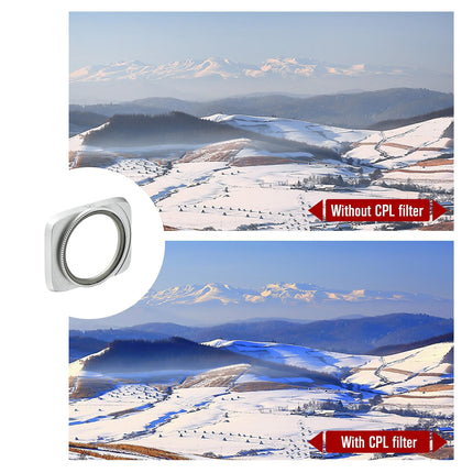 Drone Lens Filter Set For Dji Air 2S - 4 In 1 Cpl Nd16 Nd32 Nd64