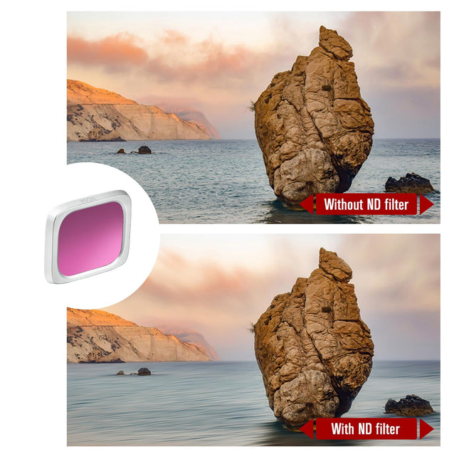 Drone Lens Filter Set For Dji Air 2S - 4 In 1 Cpl Nd16 Nd32 Nd64