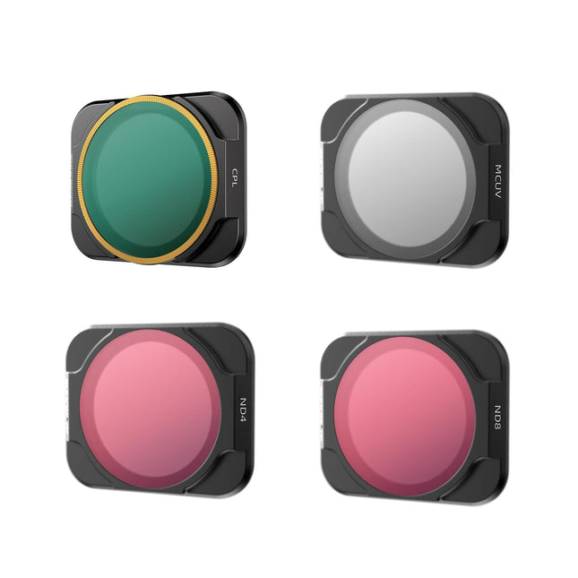 4-In-1 Lens Filter For Dji Air 2S Mcuv Cpl Nd4 Nd8