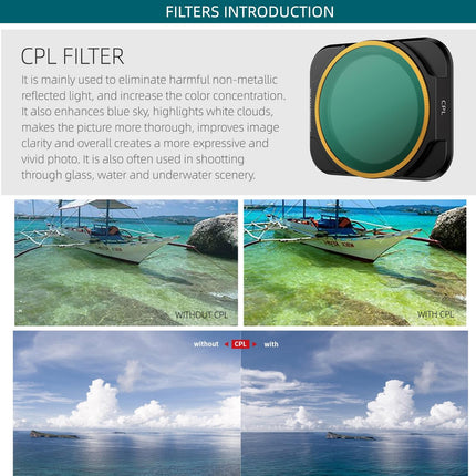 3-In-1 Cpl And Nd Lens Filters For Dji Air 2S