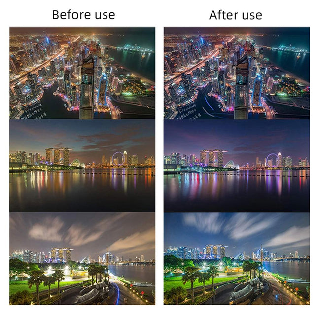 Universal 3-In-1 Lens Filter For Dji Action Camera