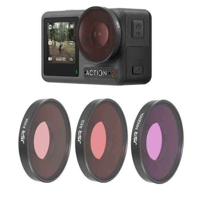 Underwater Lens Filter For Dji Action 3 - Enhance Diving Shots