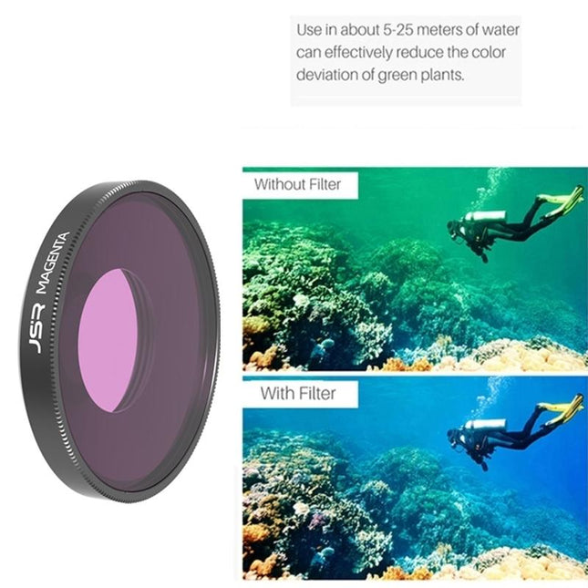 Underwater Lens Filter For Dji Action 3 - Enhance Diving Shots
