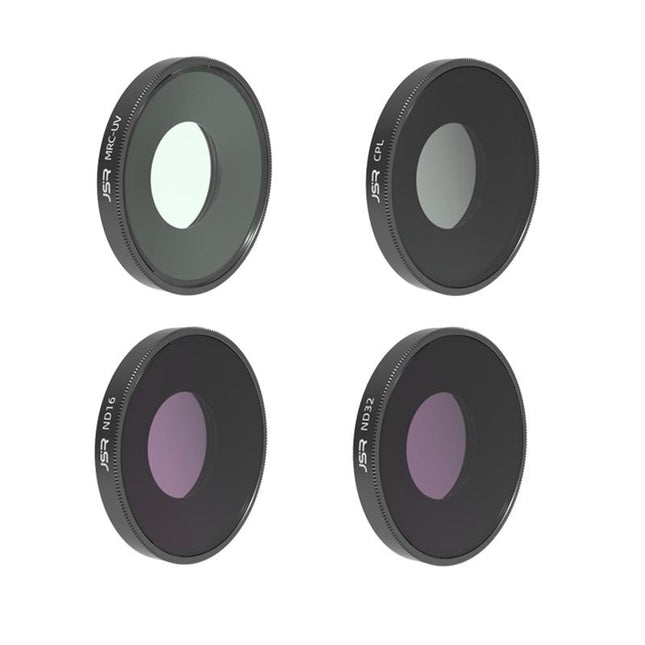 3-Piece Lens Filter Set For Dji Action Camera