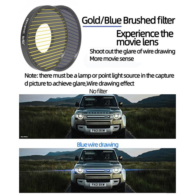 Star Night Lens Filter For Dji Action 3 - Streak Cpl Nd8 Nd16 Nd32 Nd64