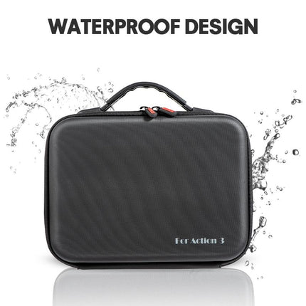 Dji Action 3 Camera Storage Bag With Accessories