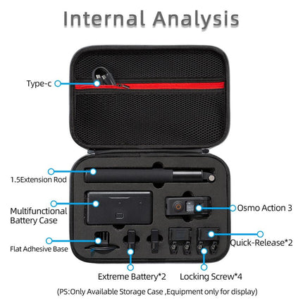 Dji Action Carrying Case - 3 Sizes Available
