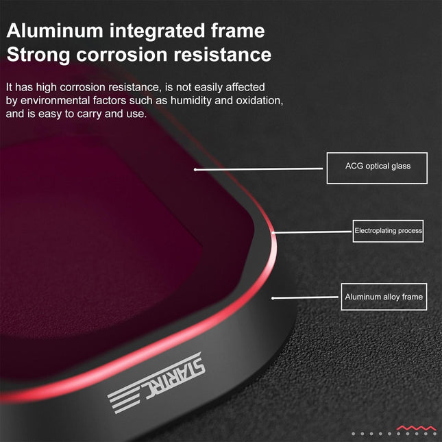 Complete Lens Filter Set For Dji Pocket 3 With Nd8-256 And Cpl