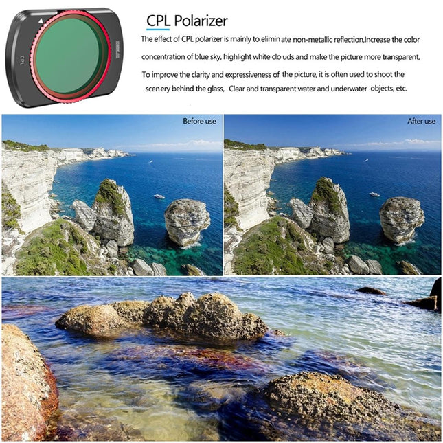 Pocket 3 Lens Filter For Dji - Compact And Effective For Storage