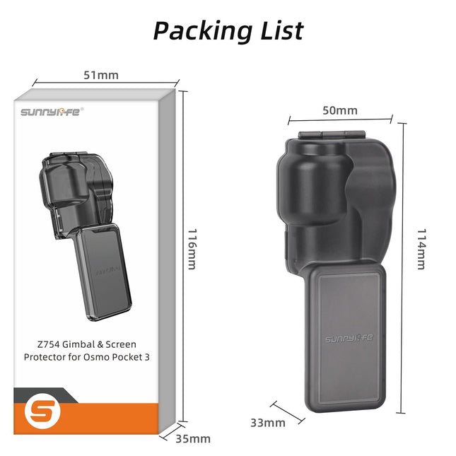 Protective Gimbal Cover For Dji Pocket 3 - Integrated Design