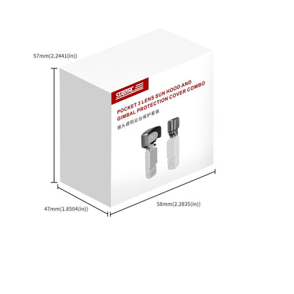 Universal 2-In-1 Gimbal Sunshade For Dji Pocket 3