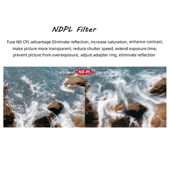 Nd32 Pl Lens Filter For Dji Mavic Air 2 Drone