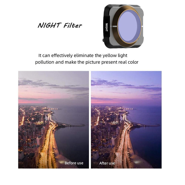 8-In-1 Night Star Lens Filter For Dji Mavic Air 2