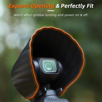 Sunshade Lens Hood For Dji Pocket 3 - Protective Cover