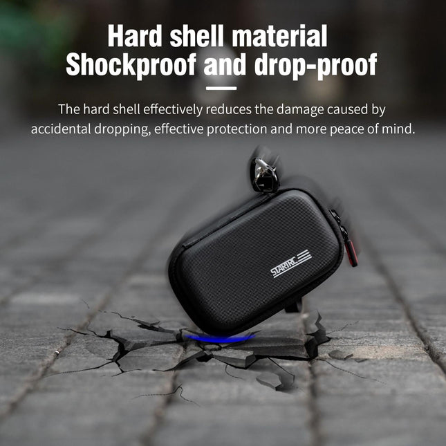 Portable Diamond Texture Carry Case With Carabiner And Strap