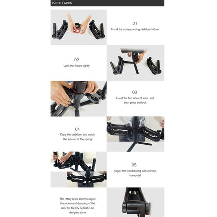 Portable 5-Axis Gimbal For Dji Ronin Sc